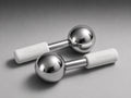 Paire d’Ice Globes MILSKIN en acier argenté