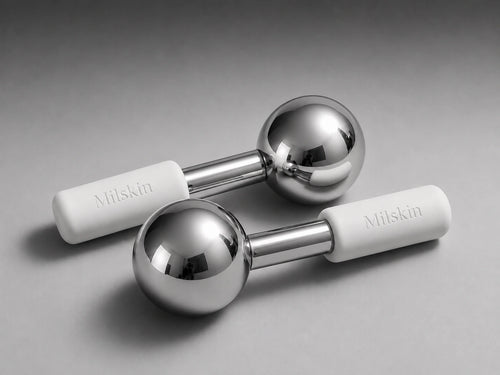 Paire d’Ice Globes MILSKIN en acier argenté