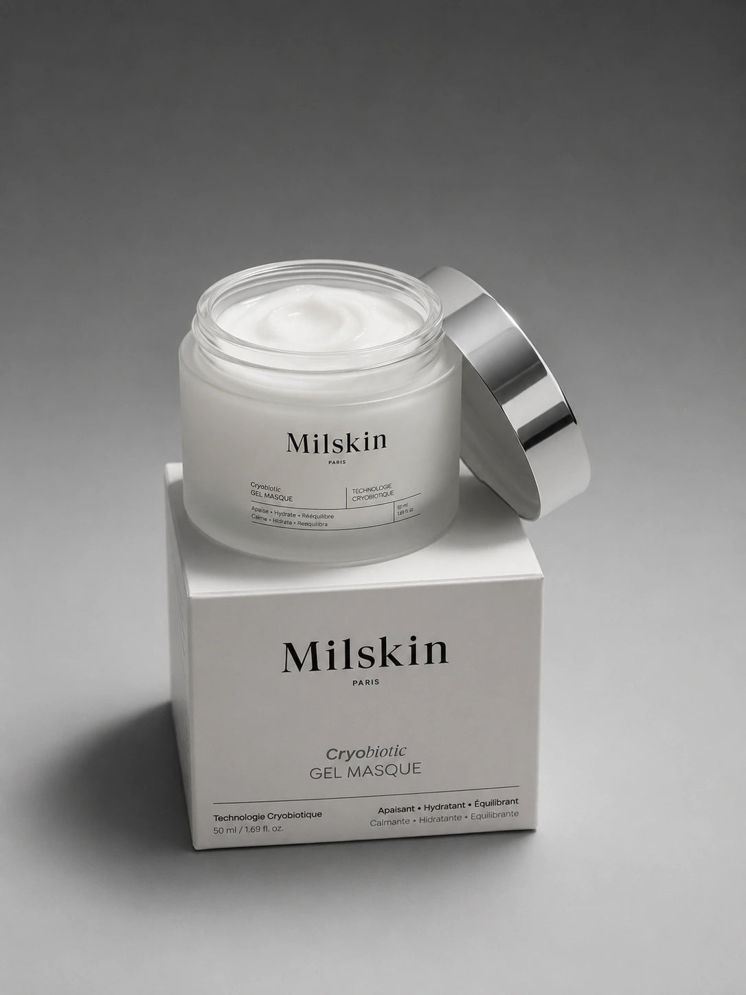 Cryobiotic Gel Masque MILSKIN et son étui